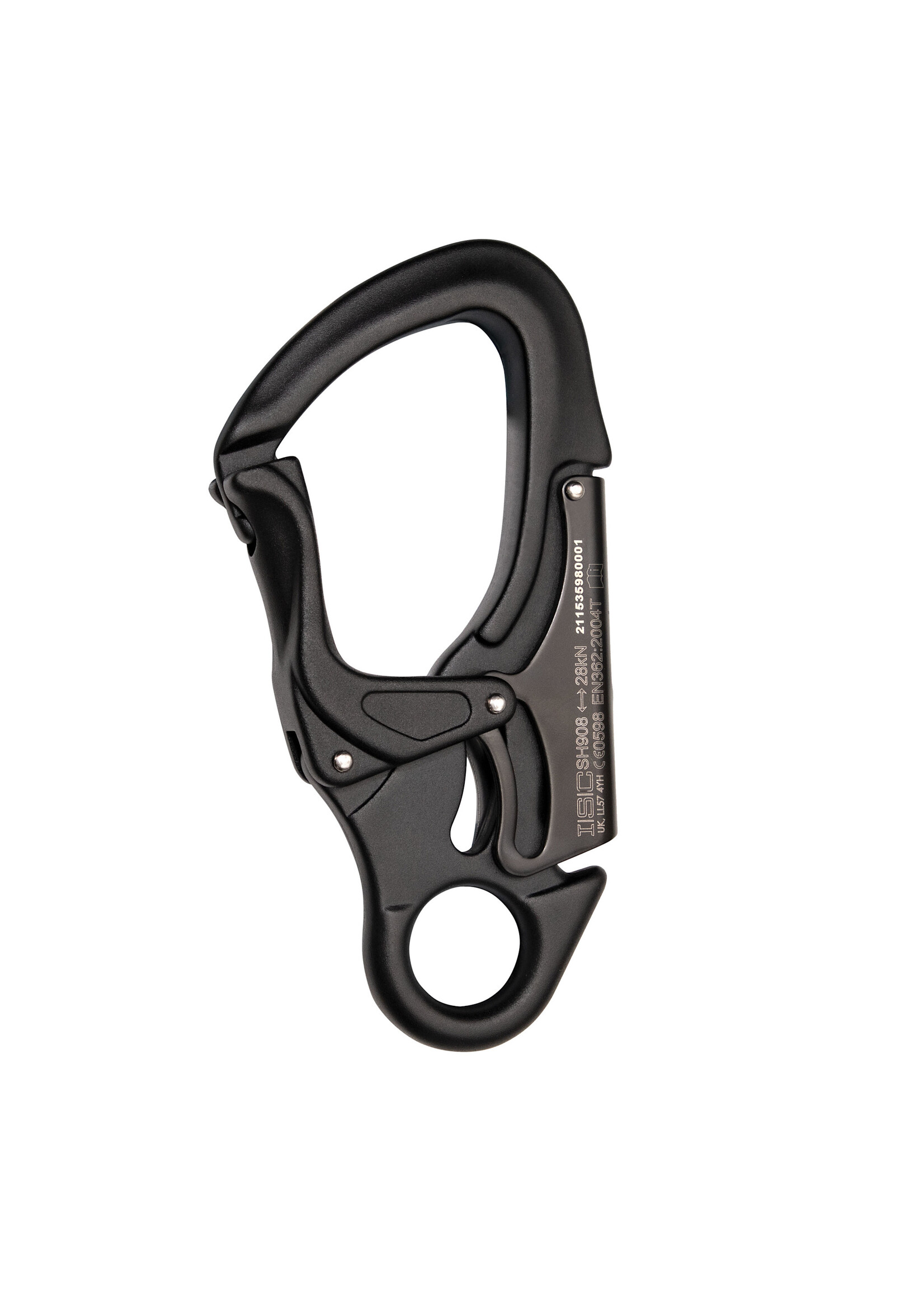 ISC Double-action Snaphook - Aluminium - All Black -  28kN
