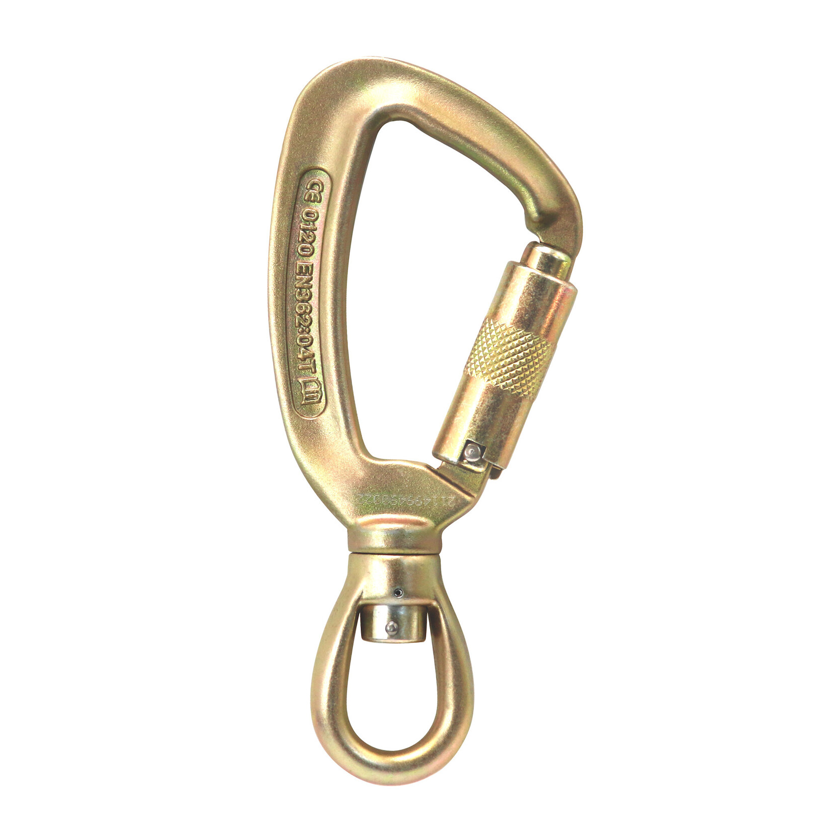 ISC Twister Swivel Eye ANSI Gate Supersafe with Fall Indicator - 40kN