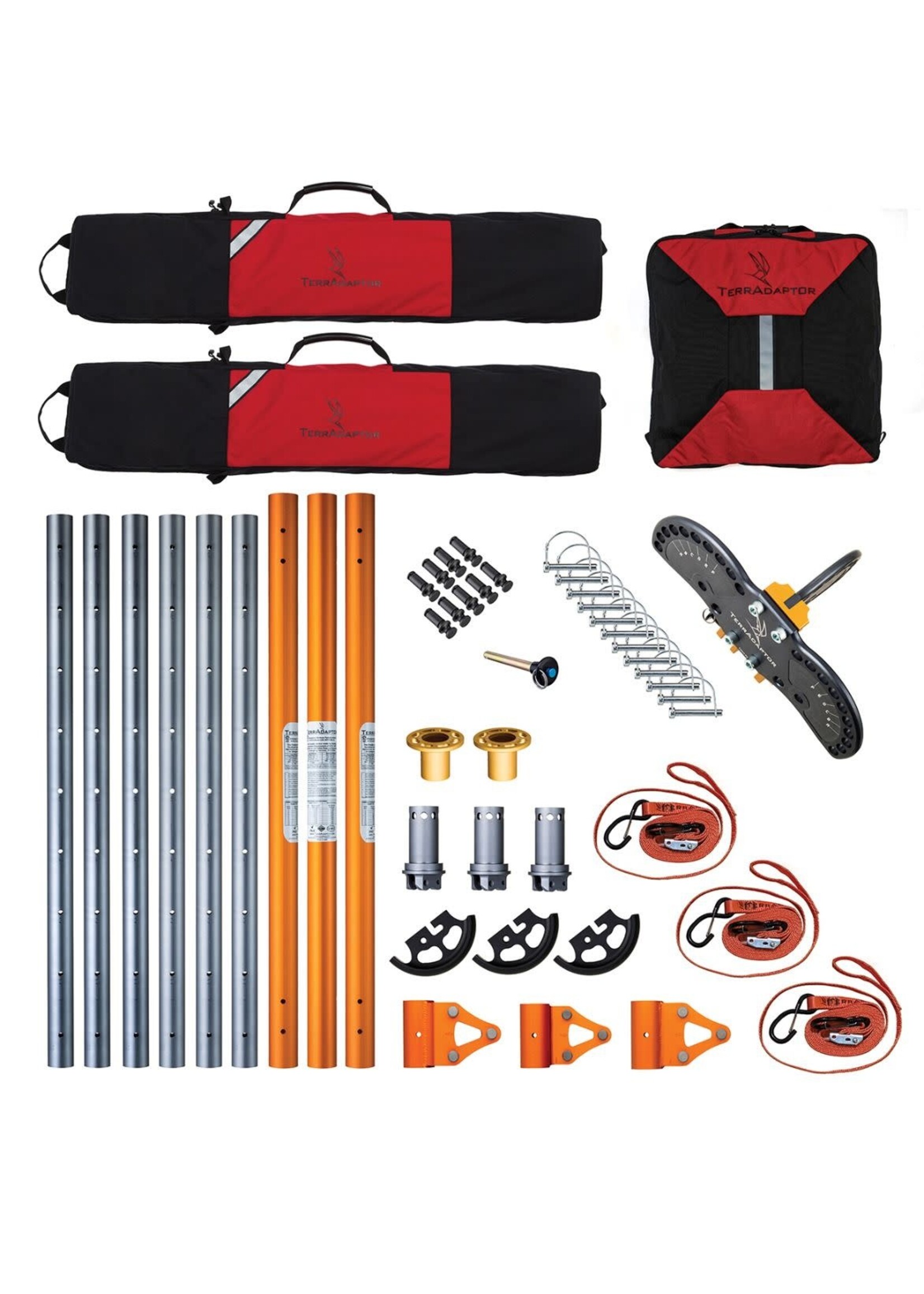 SMC TerrAdaptor Tripod System Orange / Gunmetal
