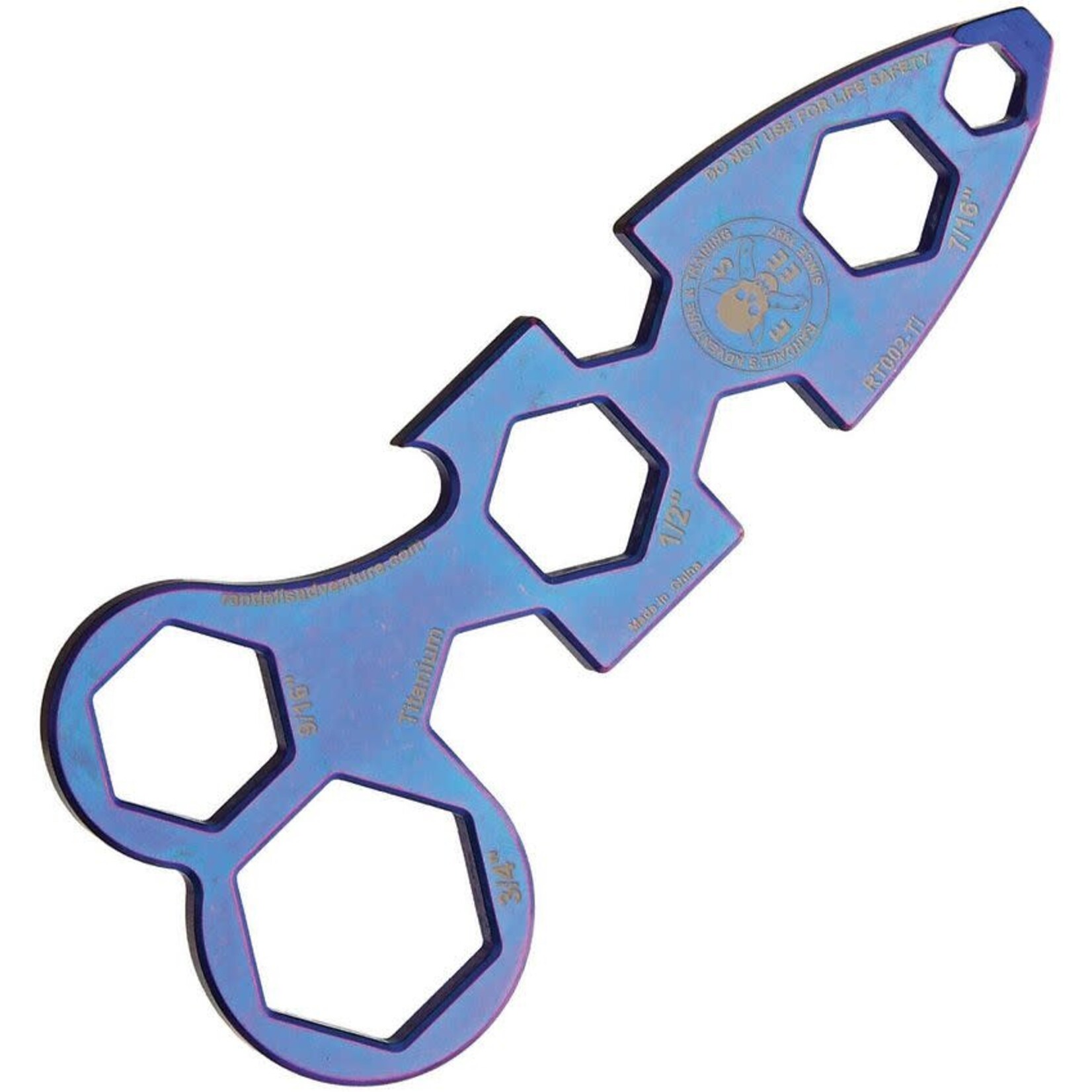 ESEE Knives WRAT Wrench Titanium Blue