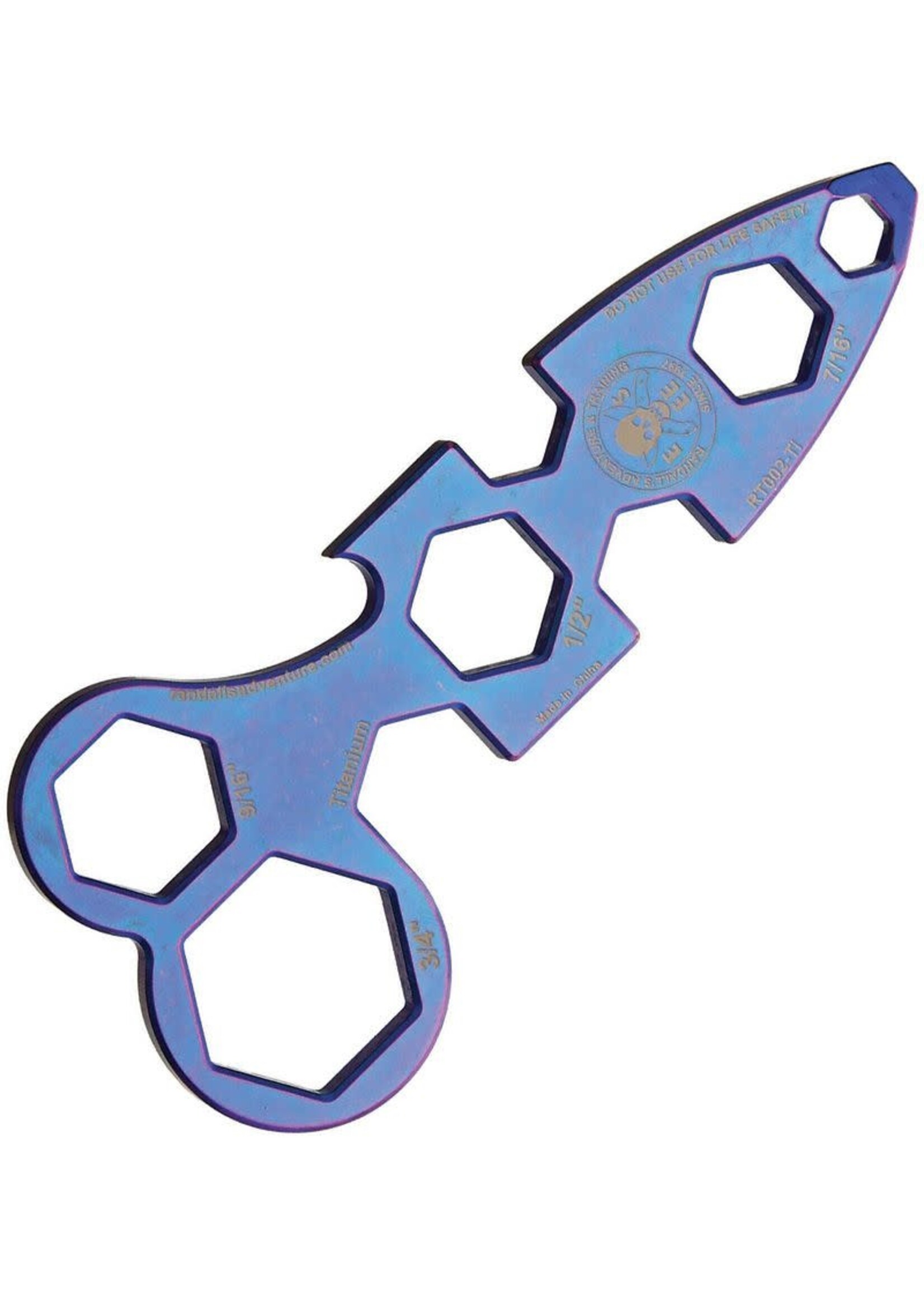 ESEE Knives WRAT Wrench Titanium Blue