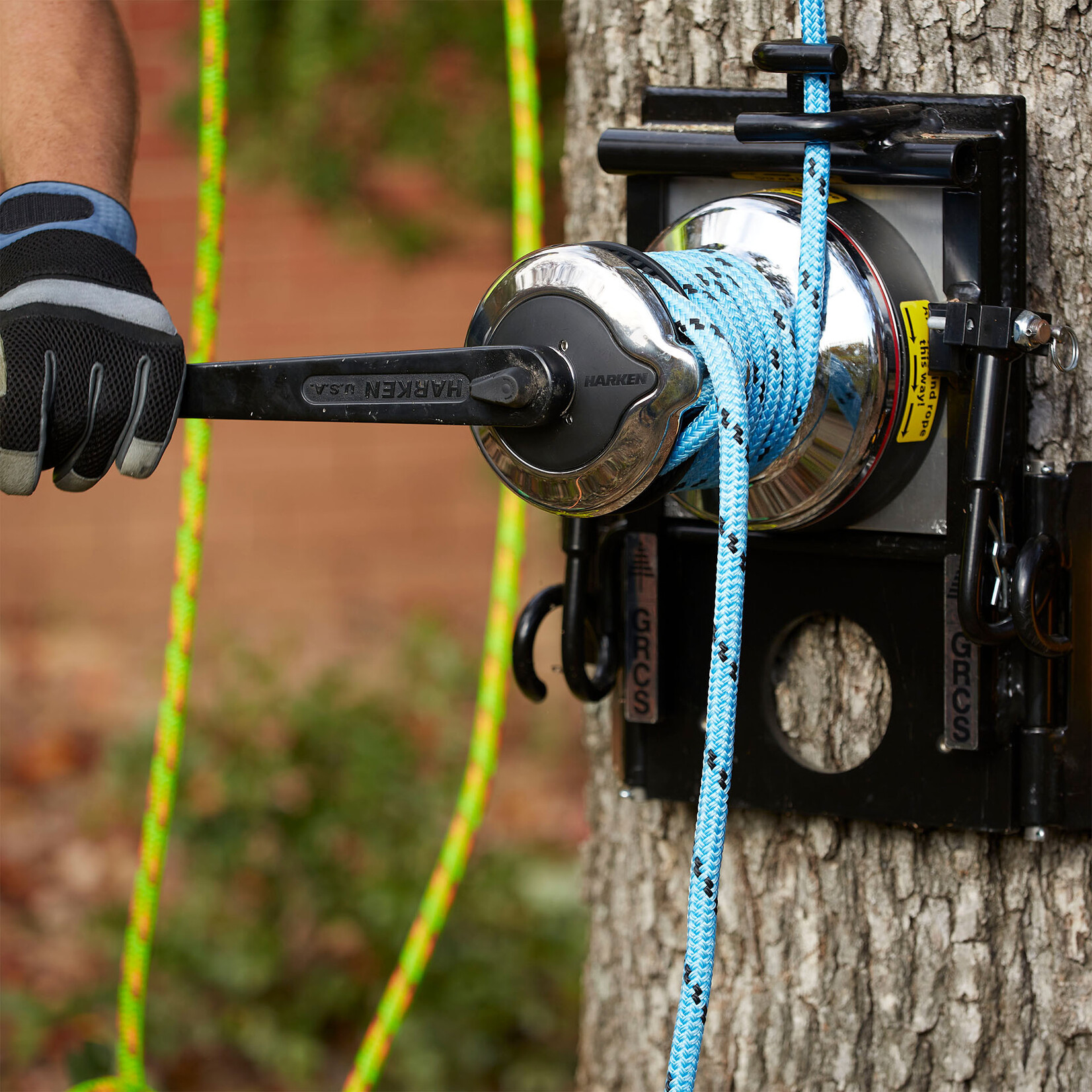 GRCS Good Rigging Control System Tree Mount Winch and Bollard