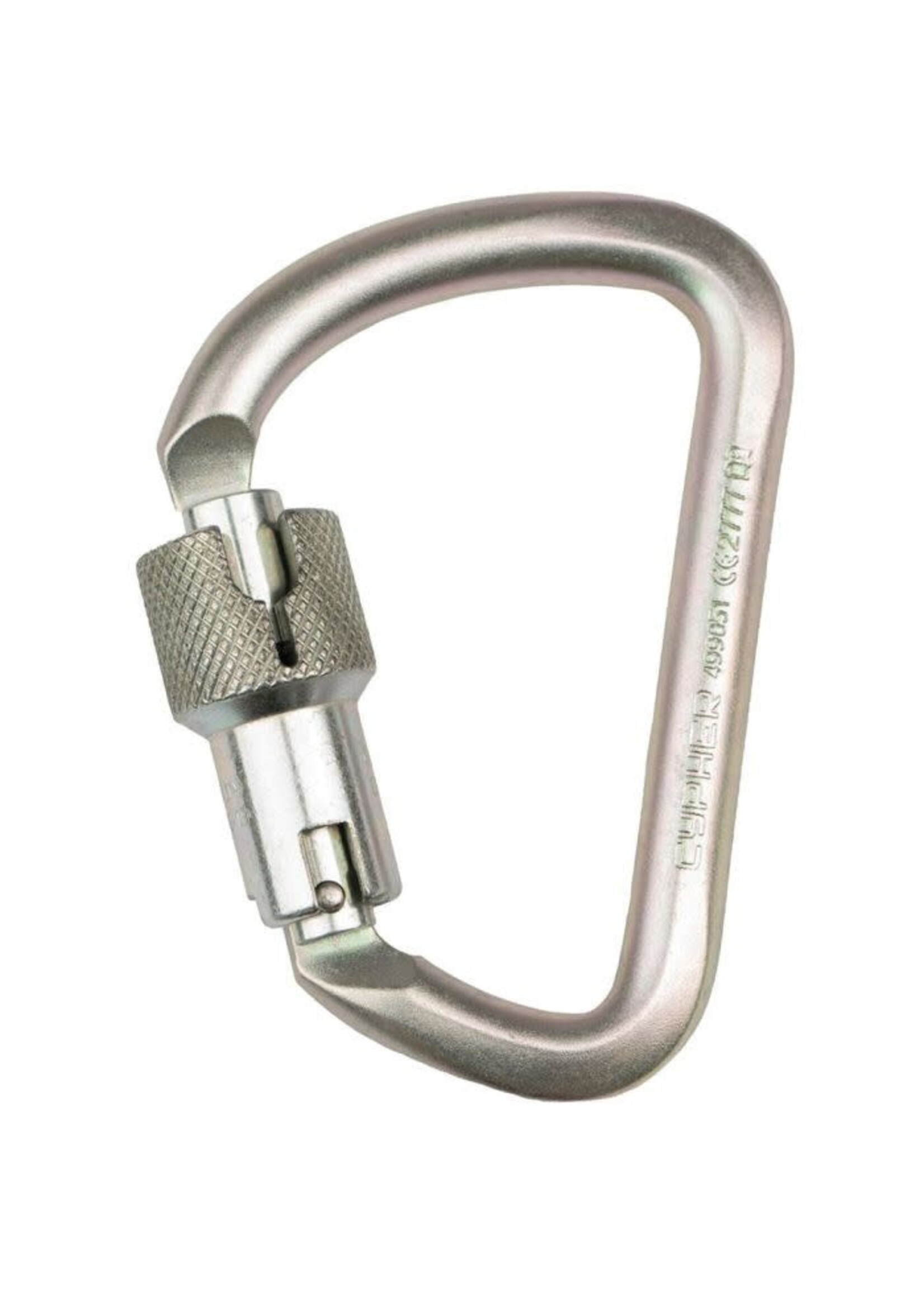 Liberty Mountain Gold Series Steel Large D Twistlock Auto Keylock ANSI 16 kN Gate
