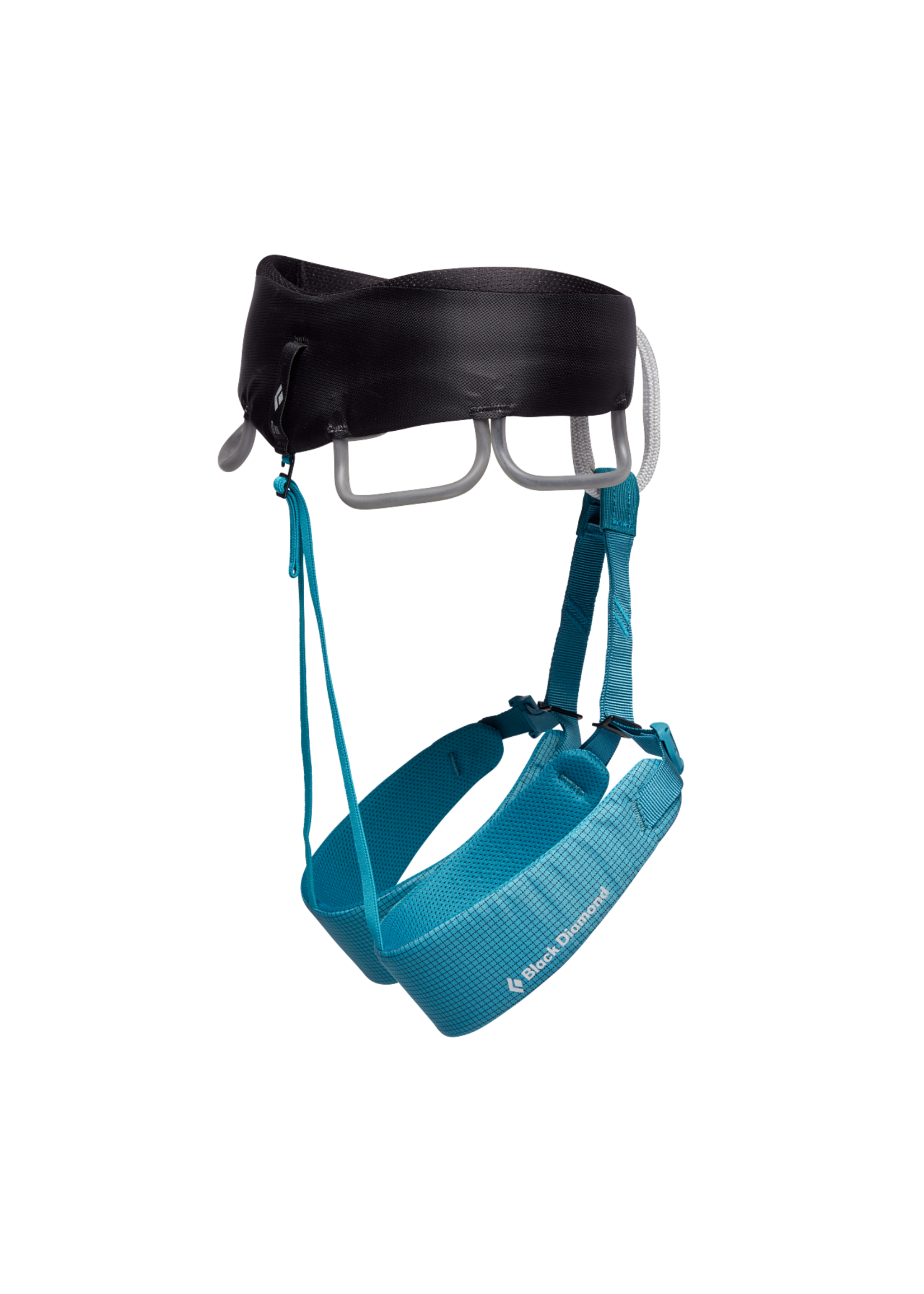 Black Diamond Equipment W MOMENTUM HARNESS AQUA VERDE Medium