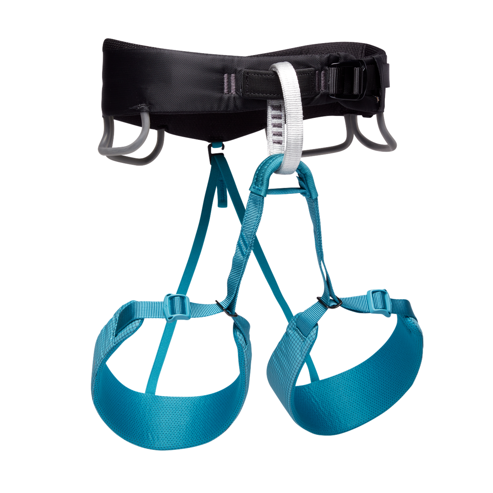 Black Diamond Equipment W MOMENTUM HARNESS AQUA VERDE Extra Small