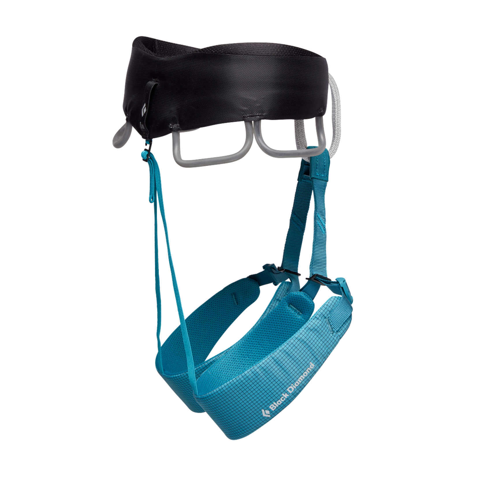 Black Diamond Equipment W MOMENTUM HARNESS AQUA VERDE Extra Small