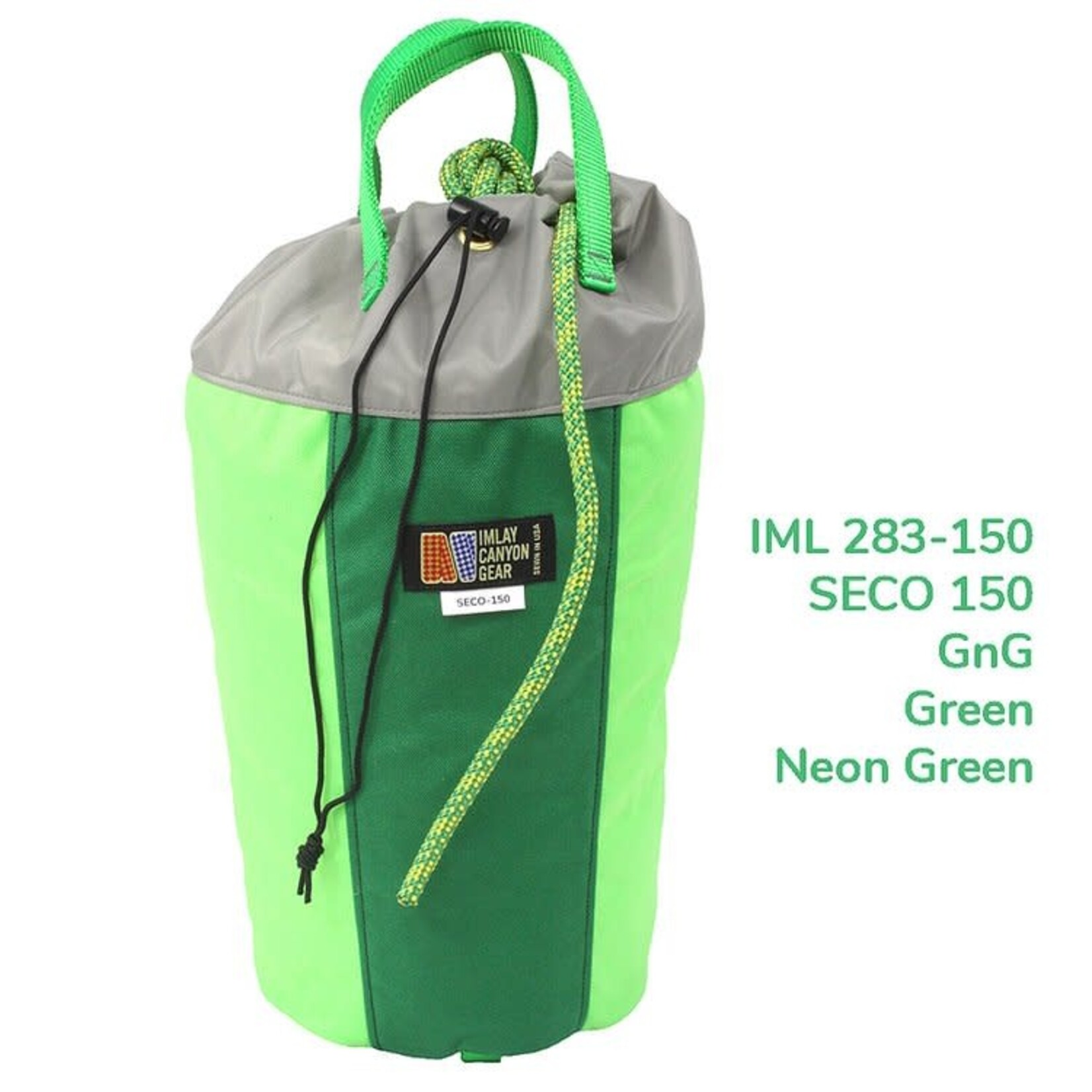Imlay Canyon Gear SECO-150  Rope Bag