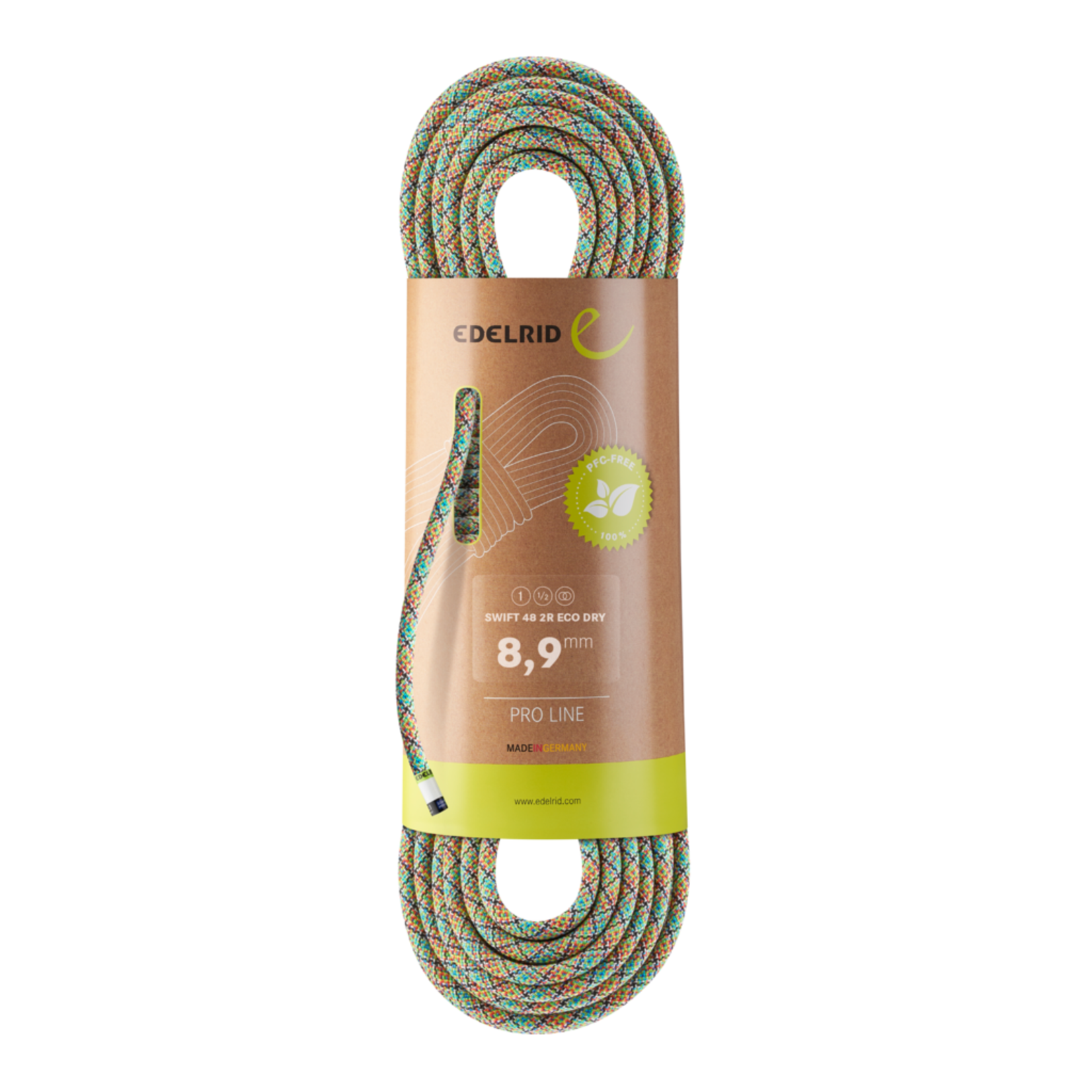 Edelrid Swift 48 2R Eco Dry 8.9mm, 60m, assorted