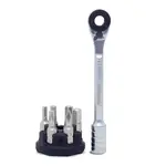 Prestacycle Prestaratchet Micro – Kit with (6) S2 Bits and Round Holder Stand