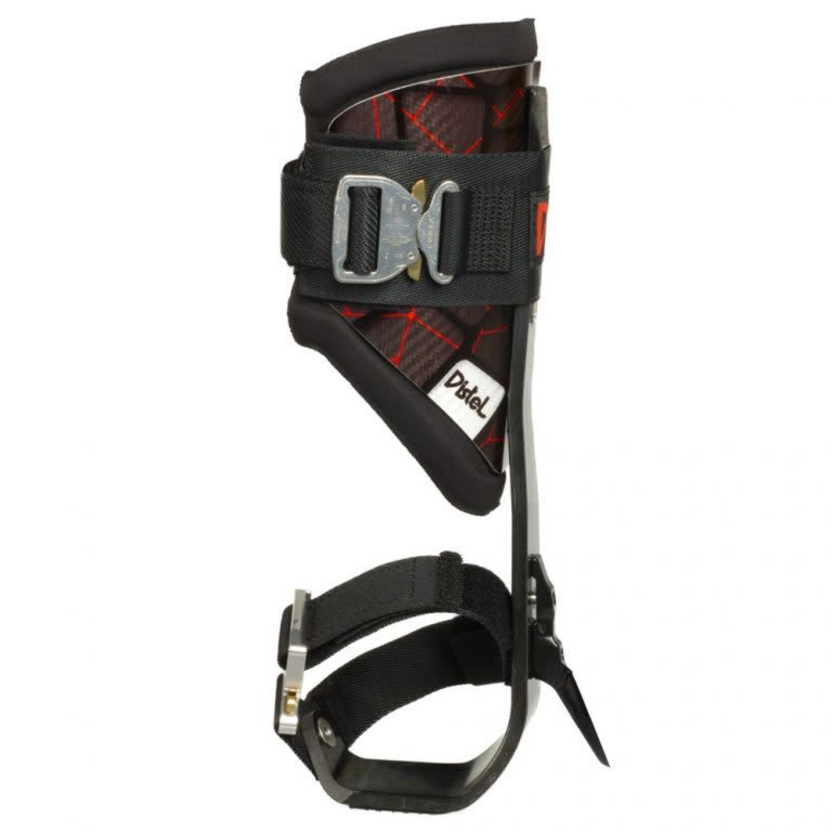 Distel Distel-Carbon 3.1, Pad Plus, Velcro-Strap, Short Gaff