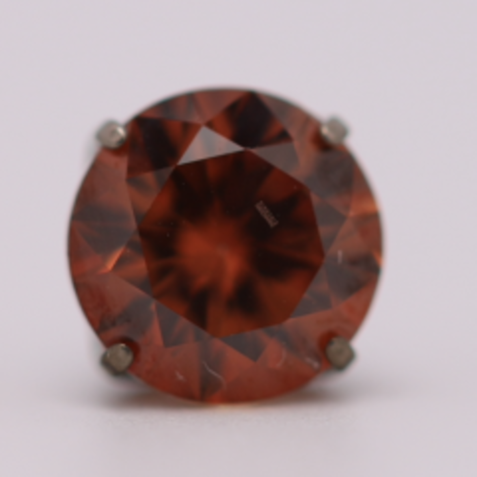 Neometal 18g prong set threadless end 2mm caramel