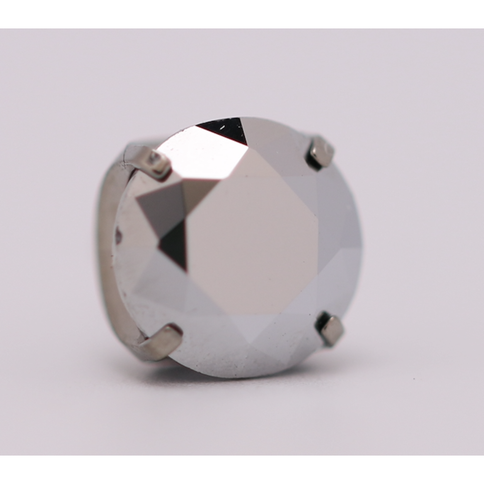 Neometal 18g prong set threadless end 1.5mm light chrome