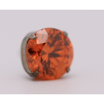 Neometal 18g prong set threadless end 1.5mm orange