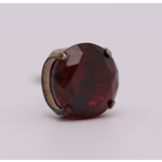 Neometal 18g prong set threadless end 1.5mm ruby