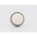 Neometal 18g cabochon bezel set 2.5mm synthetic white coral