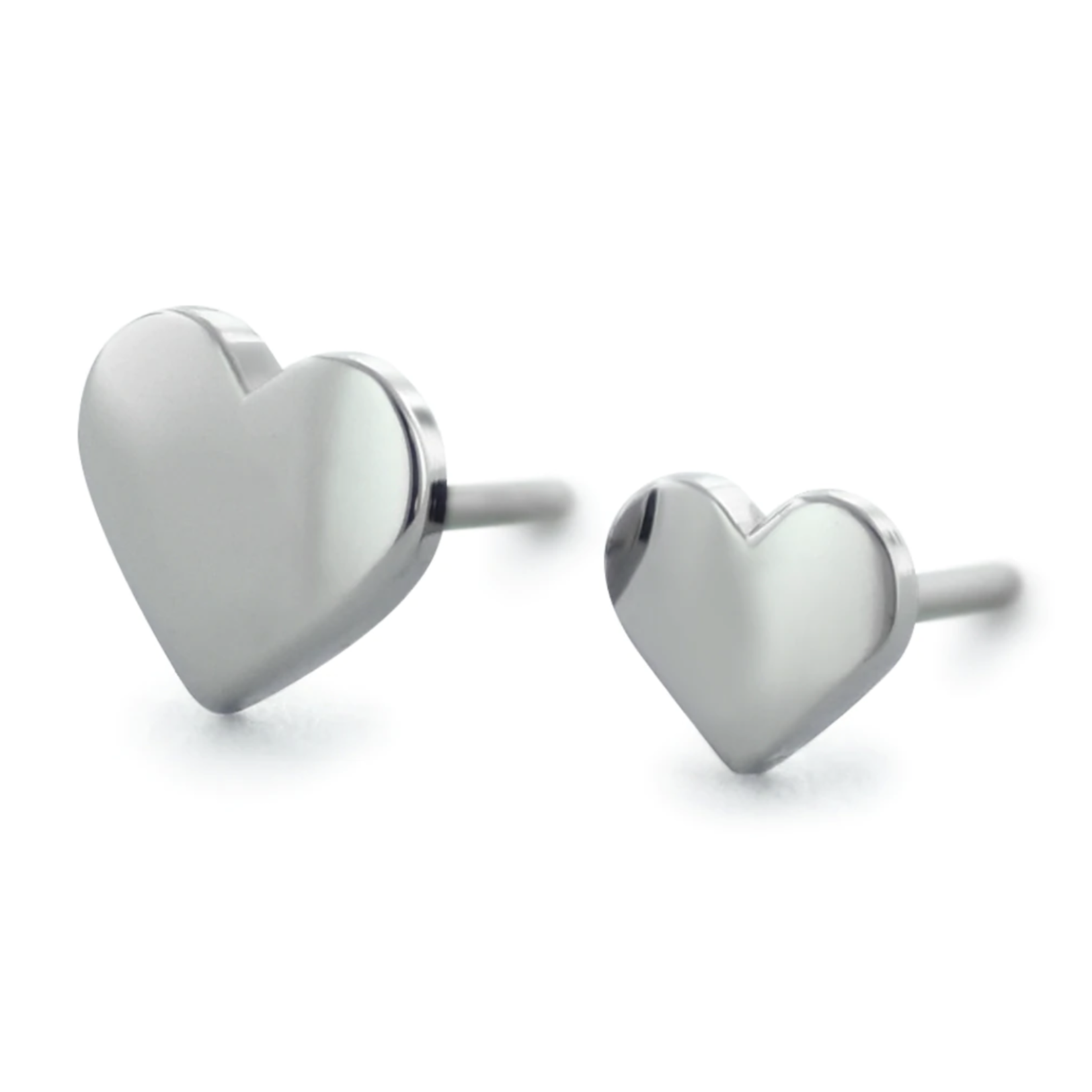 Neometal 18g 4mm heart end threadless