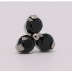 Neometal 18g trinity prong 3x1.5mm black