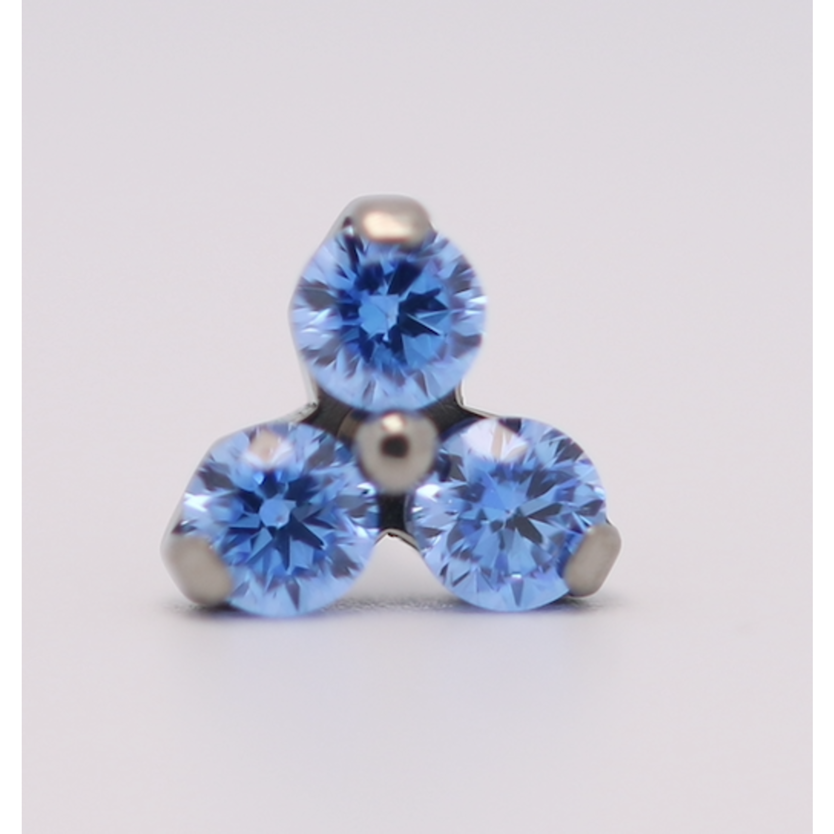Neometal 18g trinity prong 3x2mm arctic blue