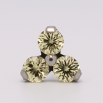 Neometal 18g trinity prong 3x2mm yellow