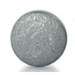 Neometal 18g 1.5mm textured disk gray threadless end