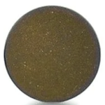 Neometal 18g 3mm textured disk dark brown threadless end