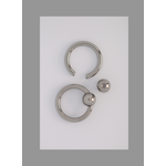 Anatometal 14g 11/32 captive bead ring