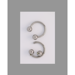 Anatometal 14g 1/2 circular barbell threaded shaft