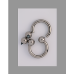 Anatometal 10g 3/4 circular barbell threaded shaft