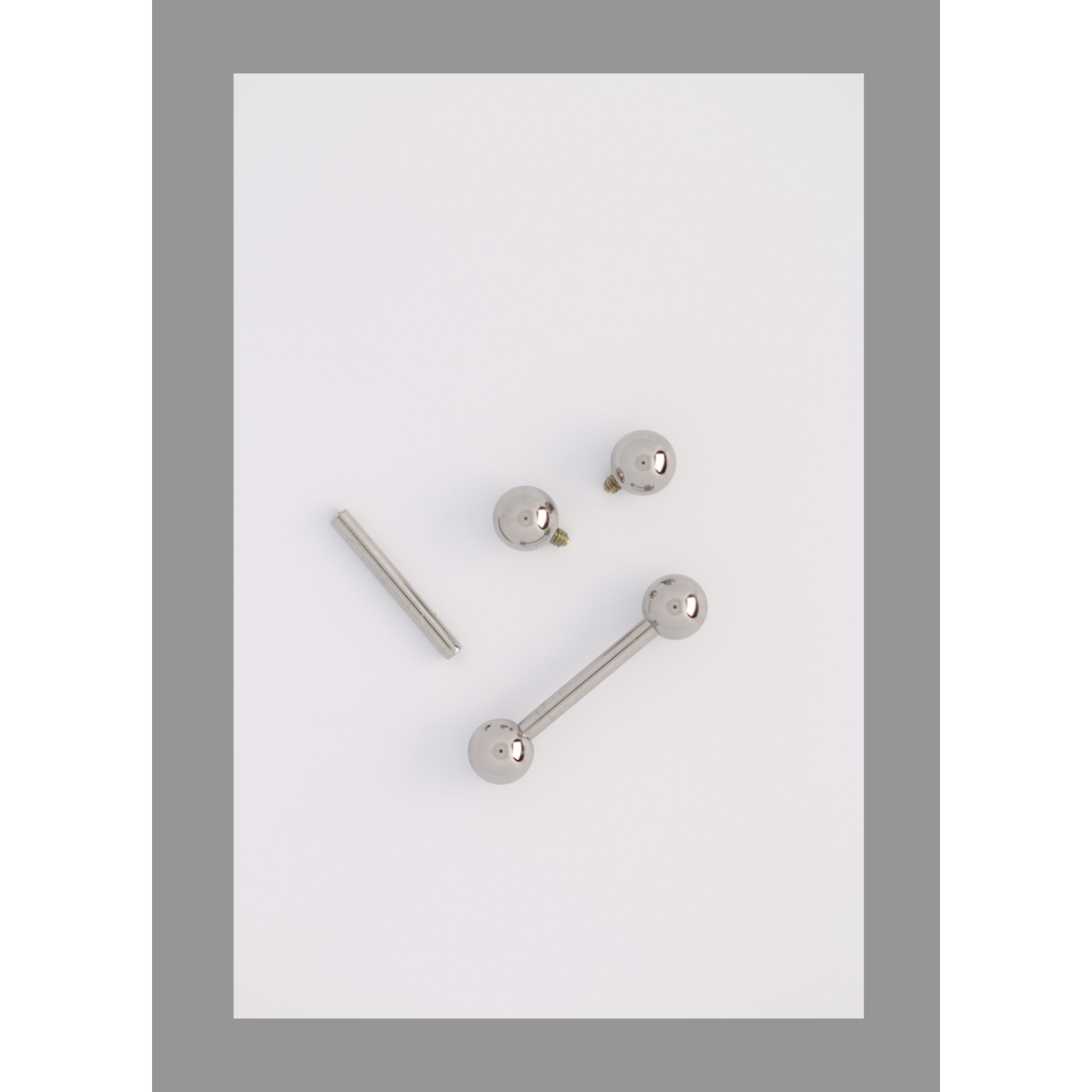 Anatometal 18g 11/32 straight barbell threaded shaft