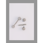 Anatometal 16g 1/2 straight barbell threaded shaft