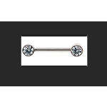 Neometal Side Gem 4mm CZ