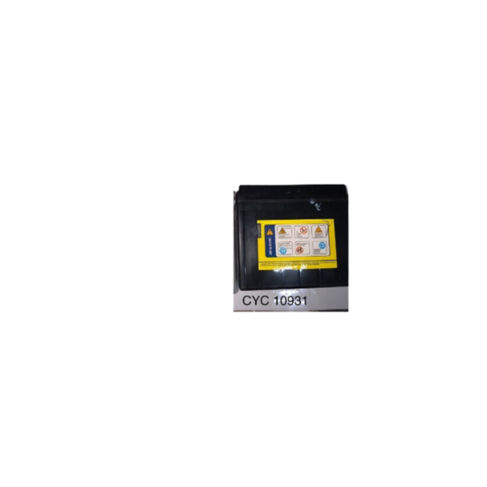 KAGE CYC10931 MAINTENANCE FREE WITH ACID BATTERY  KGX12-BS  12VOLT  L 6''-W 3.5''-H 5-1/4''
