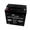 KAGE CYC10932 MAINTENANCE FREE WITH ACID BATTERY  KGX14-BS 12VOLTS  L 6''-W 3.5''-H 6''