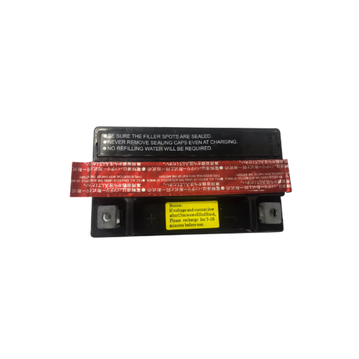 KAGE CYC11108 MAINTENANCE FREE BATTERY WITH ACID KGX7A-BS-- 12V, 7 AMPS L 6''-W 3-1/4''-H 3-3/4''