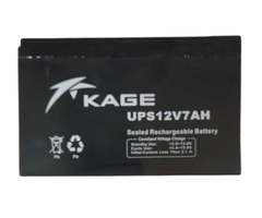 KAGE ELE6145 RECHARGABLE . BATTERY UPS12V 7AMP (10 IN A BOX)