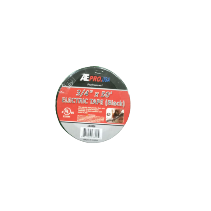 ATE PRO.USA ELE6149 ELECTRIC TAPE/INSULATION-BLACK 3/4" x 50 YDS TAPE-E34