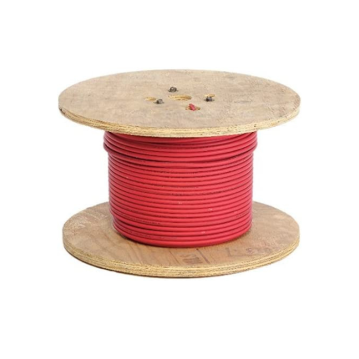 ELE6186 CABLE/WELDING 2GA RED 04706 500FT PER ROLL