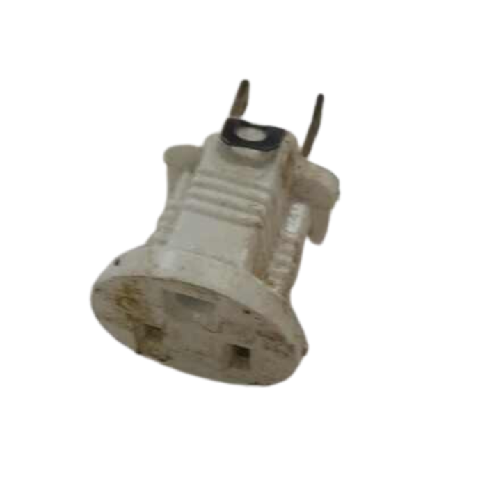 ELE6305 OUTLET ADAPTER CONVERTS 2 WIRE OUTLET TO 3 WIRE GROUNDED OUTLET 2 PC
