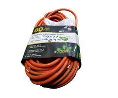 GOGREEN ELE8806 EXTENSION CORD/DROP -ORANGE 50FT 16/3 EC5016