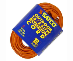 SATCO ELE8807 EXTENSION  CORD/DROP-ORANGE 100' 16/3