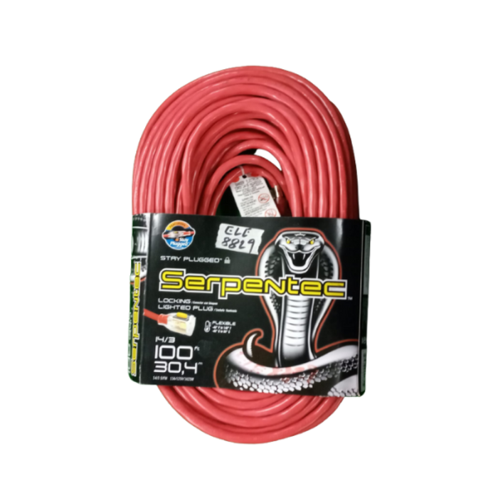 SERPENTEC ELE8829 EXTENSION CORD 100FT, 14/3 EC-10014