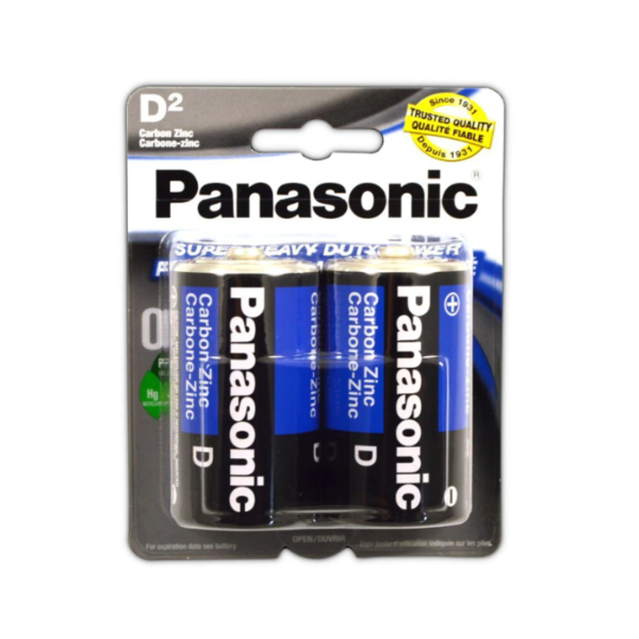 PANASONIC ELE9115 2D HEAVY DUTY PANASONIC BATTERY #BA-H2D