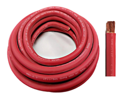 ELE9388 WELDING CABLE 4/0 GAUGE RED #04726
