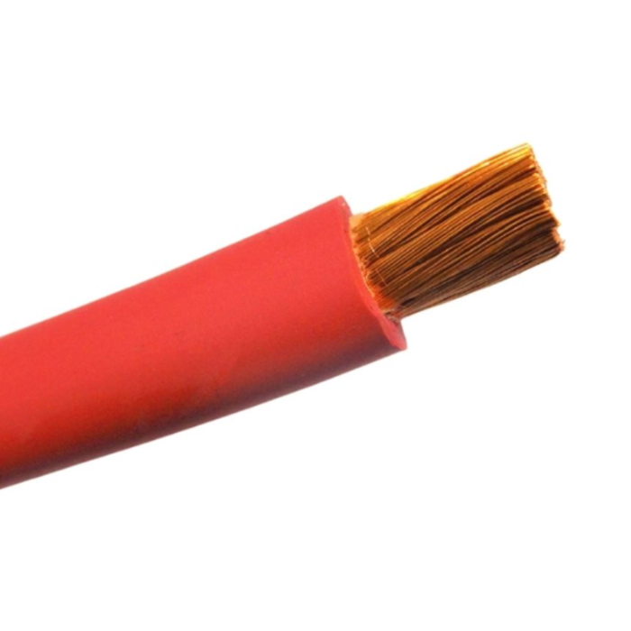 ELE9388 CABLE/WELDING 4 GUAGE RED 4726