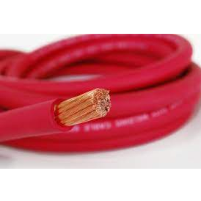 ELE9388 WELDING CABLE 4/0 GAUGE RED #04726