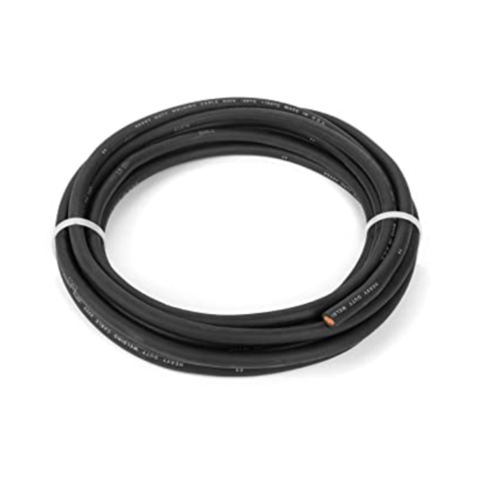 ELE9389 4 GUAGE WELDING CABLE BLACK 500' ROLL #04727