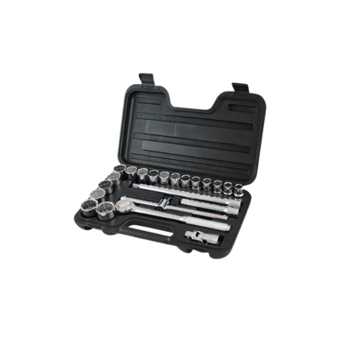 STANLEY HAR0085 SOCKET SET 1/2"DR 23PC 12-30MM #86-531