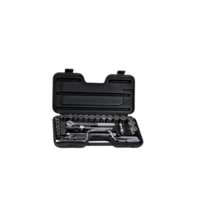 STANLEY HAR0086 SOCKET & WRENCH SET 1/2" DR 25PC 86-736