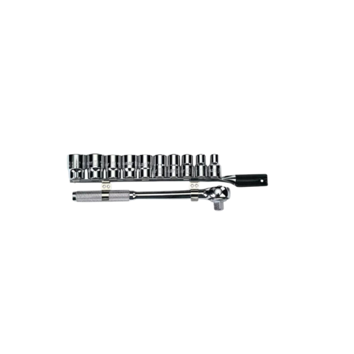 DEWALT HAR0100 SOCKET SET 1/2" DR 11PC (10-19MM) 86-734 STANLEY