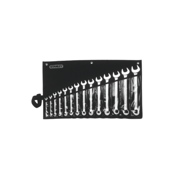 STANLEY HAR0110 014PC COMB WRENCH SET (CWF) MM 86-082 -10-32MM